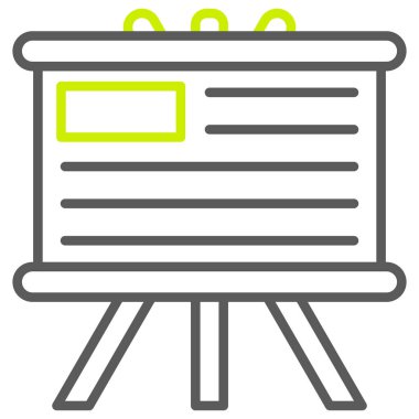 reklam reklam ikonu ana hatları biçiminde