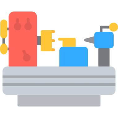 makine fabrikası sanayi simgesi