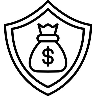 para simgesi vektör illüstrasyonu