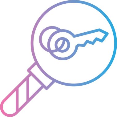 Modern simgenin vektör illüstrasyonu