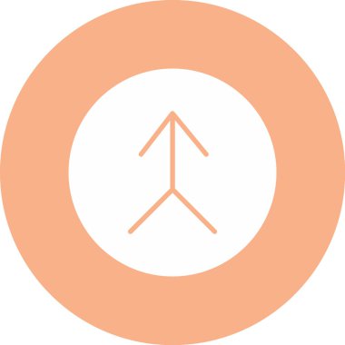 ok simgesinin vektör illüstrasyonu