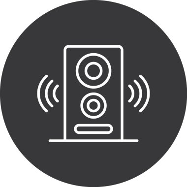 Modern simgenin vektör illüstrasyonu