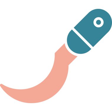 termometre simgesi vektör illüstrasyonu