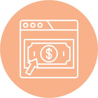 Modern b 'nin vektör illüstrasyonu para ikonundan yoksun