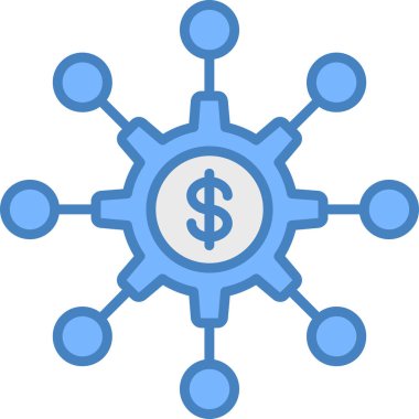 işletme finans ağı simgesi