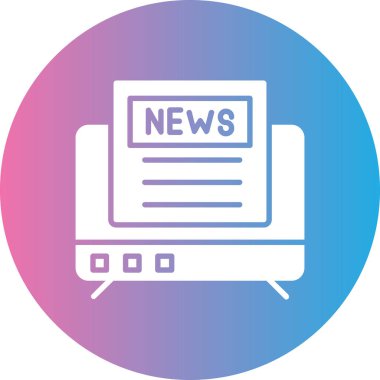 haber web simgesi basit tasarım