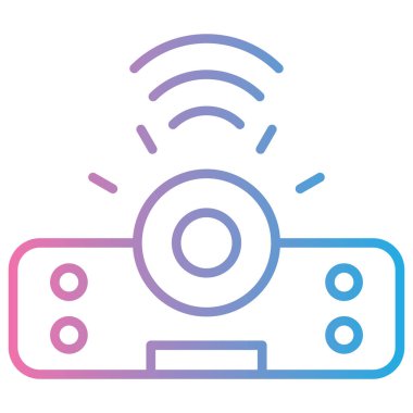 radyo simgesi vektör illüstrasyonu