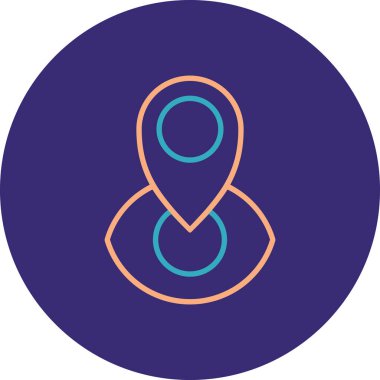 konum simgesi sembol tasarımı