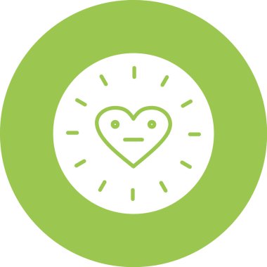 kalp simgesi, vektör illüstrasyonu