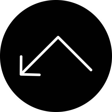 ok simgesinin vektör illüstrasyonu