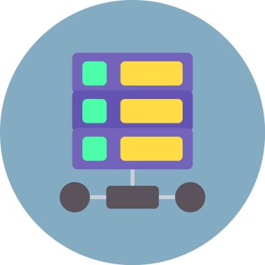 Ağ web simge vektör çizim