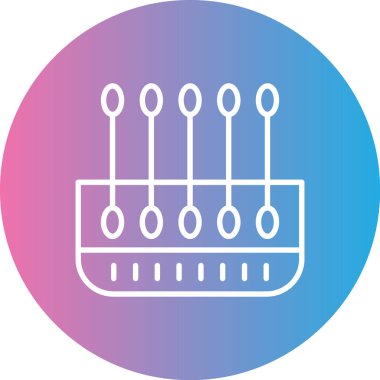 b b simgesinin vektör illüstrasyonu