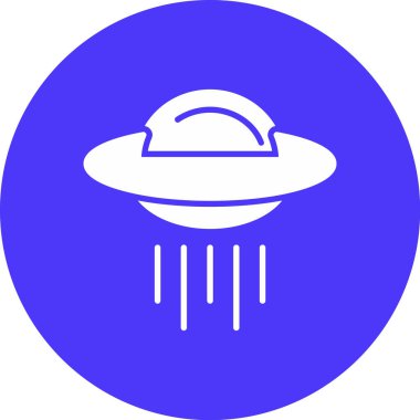 ufo. Web simgesi basit illüstrasyon