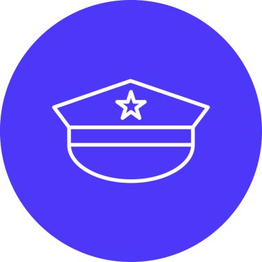 askeri simge vektör illüstrasyonu