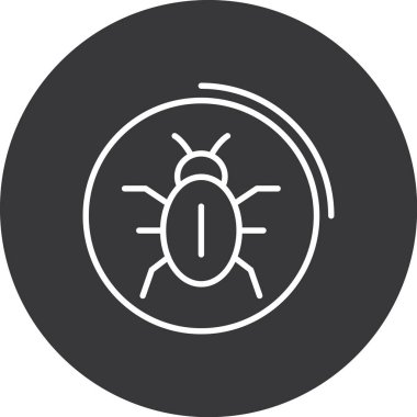 hata vektör dairesi modern simge dekoru