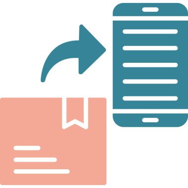 Belge. Web simgesi basit illüstrasyon