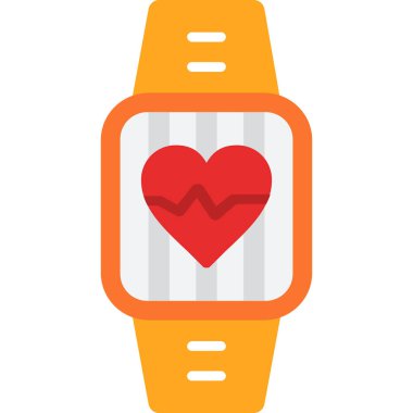 Kalp nabız vektör simgesi