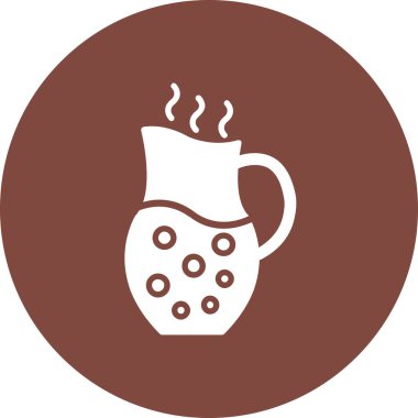 Kahve fincanı. Basit resimleme