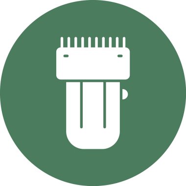 Güzellik ve moda simgesinin vektör çizimi