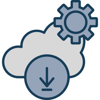 Zaman simgesi vektör illüstrasyonu