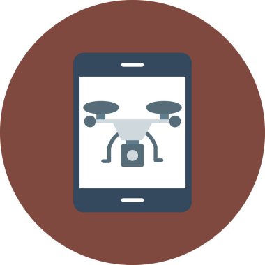 İş bicolor setinden İHA denetim simgesi