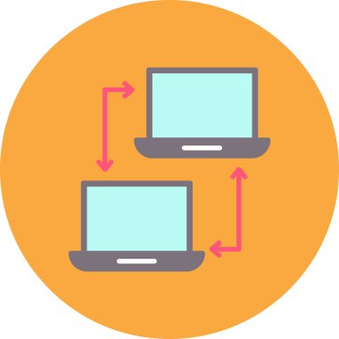 Ağ web simge vektör çizim