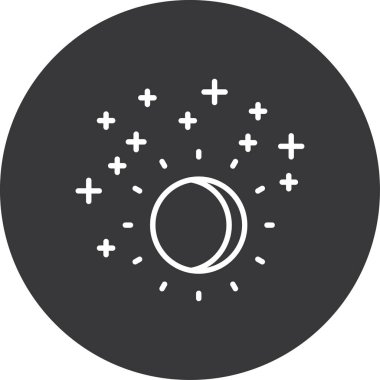 Modern bir simgenin vektör illüstrasyonu