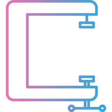 Modern b 'nin vektör illüstrasyonu eksik simgesi