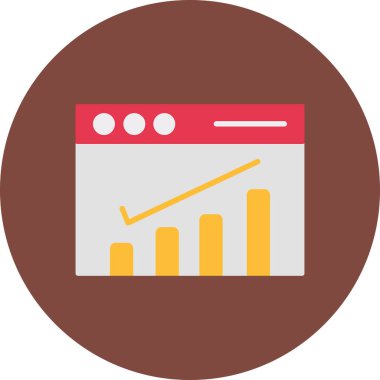 Seo simgesinin vektör illüstrasyonu