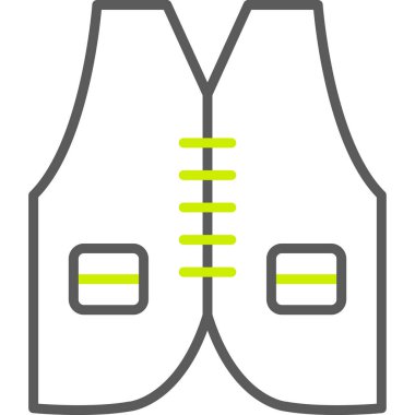 Modern simgenin vektör illüstrasyonu