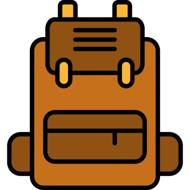 Çizgi film simgesinin vektör çizimi