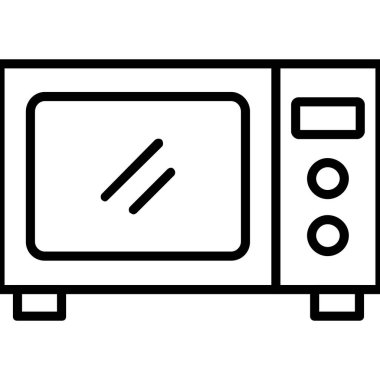 Televizyon. Web simgesi basit illüstrasyon