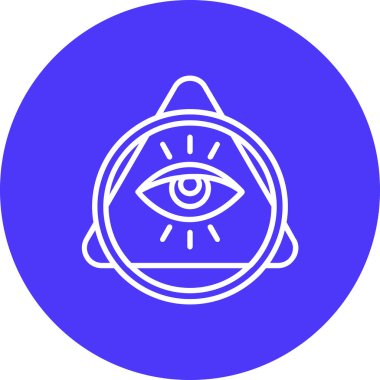 Göz. Web simgesi basit tasarım