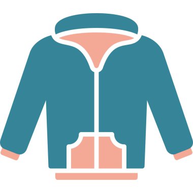 Kıyafetler. Web simgesi basit illüstrasyon