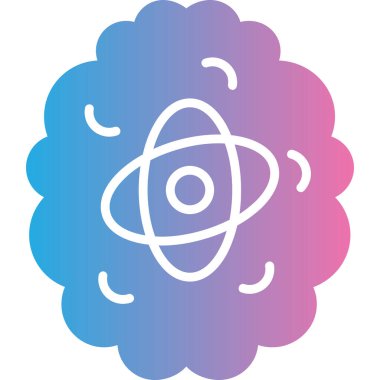 Bilim simgesinin vektör illüstrasyonu