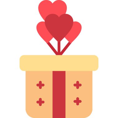 hediye kutusu vektör simgesi