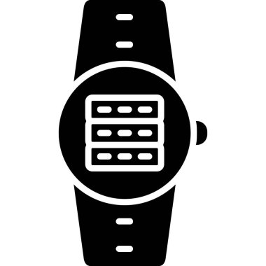 watch simge vektör çizim