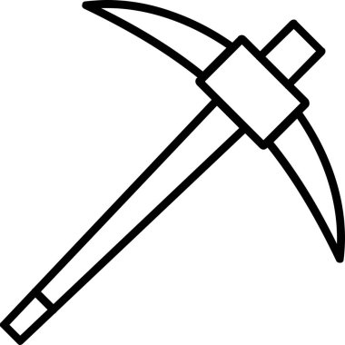 Balta. Web simgesi basit illüstrasyon