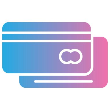 Dolar işaretli kredi kartı vektör illüstrasyon tasarımı