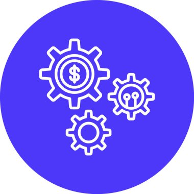 iş simgesi vektör illüstrasyonu