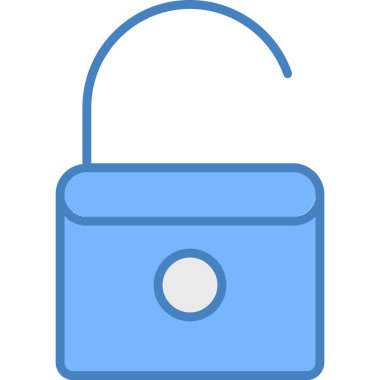 ikon vektör illüstrasyonunu kilitle