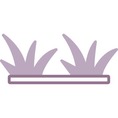 bitki simgesi vektör illüstrasyonu