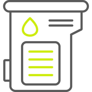 su ikonu vektör illüstrasyonu