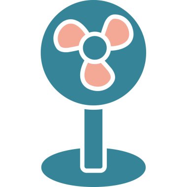 Çiçek. Web simgesi basit illüstrasyon