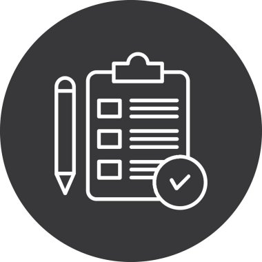 belge simgesi, vektör çizimi