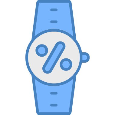 Saat simgesi. Web için basit saat vektör simgeleri çizimi