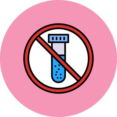 Alkol yok. Sigara içmeyi bırakmanın basit bir illüstrasyonuName