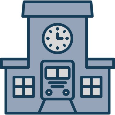 Alarm saat vektör simgesi