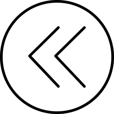 ok simgesi, basit vektör illüstrasyonu