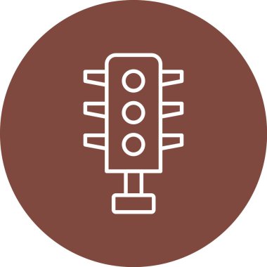 Modern oto tamir simgesinin vektör illüstrasyonu